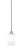 Toltec Lighting - 1151-BN-531 - One Light Mini Pendant - Edge - Brushed Nickel