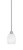 Toltec Lighting - 1151-BN-615 - One Light Mini Pendant - Edge - Brushed Nickel
