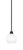 Toltec Lighting - 1151-ES-4101 - One Light Mini Pendant - Edge - Espresso