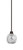 Toltec Lighting - 1151-ES-4109 - One Light Mini Pendant - Edge - Espresso