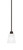 Toltec Lighting - 1151-ES-460 - One Light Mini Pendant - Edge - Espresso