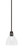 Toltec Lighting - 1151-ES-4760 - One Light Mini Pendant - Edge - Espresso
