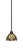 Toltec Lighting - 1151-ES-9945 - One Light Mini Pendant - Edge - Espresso