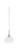 Toltec Lighting - 1152-BN-212 - One Light Mini Pendant - Edge - BN