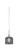 Toltec Lighting - 1152-BN-4612 - One Light Mini Pendant - Edge - BN
