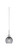 Toltec Lighting - 1152-BN-5112 - One Light Mini Pendant - Edge - BN