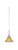 Toltec Lighting - 1152-BN-9415 - One Light Mini Pendant - Edge - BN