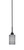 Toltec Lighting - 1152-ES-4062 - One Light Mini Pendant - Edge - Espresso