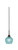 Toltec Lighting - 1152-ES-4625 - One Light Mini Pendant - Edge - Espresso