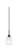 Toltec Lighting - 1152-ES-615 - One Light Mini Pendant - Edge - Espresso