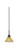 Toltec Lighting - 1152-ES-9415 - One Light Mini Pendant - Edge - Espresso