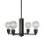 Toltec Lighting - 1154-ES-LED45C - LED Chandelier - Edge - Espresso