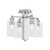 Toltec Lighting - 1157-BN-300 - Four Light Semi-Flush Mount - Edge - Brushed Nickel