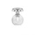 Toltec Lighting - 1160-BN-4102 - One Light Semi-Flush Mount - Edge - Brushed Nickel