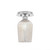 Toltec Lighting - 1160-BN-4253 - One Light Semi-Flush Mount - Edge - Brushed Nickel