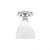 Toltec Lighting - 1160-BN-4761 - One Light Semi-Flush Mount - Edge - Brushed Nickel