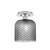 Toltec Lighting - 1160-BN-4912 - One Light Semi-Flush Mount - Edge - Brushed Nickel