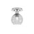 Toltec Lighting - 1160-BN-5110 - One Light Semi-Flush Mount - Edge - Brushed Nickel