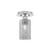Toltec Lighting - 1160-BN-542 - One Light Semi-Flush Mount - Edge - Brushed Nickel