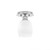 Toltec Lighting - 1160-BN-615 - One Light Semi-Flush Mount - Edge - Brushed Nickel
