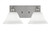Toltec Lighting - 1162-BN-311 - Two Light Bath Bar - Edge - Brushed Nickel