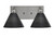Toltec Lighting - 1162-BN-4059 - Two Light Bath Bar - Edge - Brushed Nickel