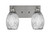 Toltec Lighting - 1162-BN-4165 - Two Light Bath Bar - Edge - Brushed Nickel