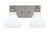 Toltec Lighting - 1162-BN-4761 - Two Light Bath Bar - Edge - Brushed Nickel
