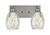 Toltec Lighting - 1162-BN-5054 - Two Light Bath Bar - Edge - Brushed Nickel