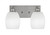 Toltec Lighting - 1162-BN-615 - Two Light Bath Bar - Edge - Brushed Nickel