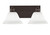 Toltec Lighting - 1162-ES-311 - Two Light Bath Bar - Edge - Espresso