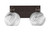 Toltec Lighting - 1162-ES-4109 - Two Light Bath Bar - Edge - Espresso