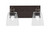 Toltec Lighting - 1162-ES-461 - Two Light Bath Bar - Edge - Espresso