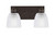 Toltec Lighting - 1162-ES-500 - Two Light Bath Bar - Edge - Espresso