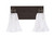 Toltec Lighting - 1162-ES-729 - Two Light Bath Bar - Edge - Espresso