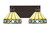Toltec Lighting - 1162-ES-9405 - Two Light Bath Bar - Edge - Espresso