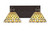Toltec Lighting - 1162-ES-9415 - Two Light Bath Bar - Edge - Espresso
