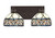 Toltec Lighting - 1162-ES-9485 - Two Light Bath Bar - Edge - Espresso