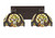 Toltec Lighting - 1162-ES-9945 - Two Light Bath Bar - Edge - Espresso