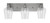 Toltec Lighting - 1163-BN-210 - Three Light Bath Bar - Edge - Brushed Nickel