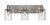 Toltec Lighting - 1163-BN-300 - Three Light Bath Bar - Edge - Brushed Nickel