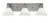 Toltec Lighting - 1163-BN-312 - Three Light Bath Bar - Edge - Brushed Nickel