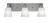 Toltec Lighting - 1163-BN-460 - Three Light Bath Bar - Edge - Brushed Nickel