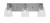 Toltec Lighting - 1163-BN-461 - Three Light Bath Bar - Edge - Brushed Nickel