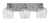 Toltec Lighting - 1163-BN-4812 - Three Light Bath Bar - Edge - Brushed Nickel