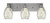 Toltec Lighting - 1163-BN-5054 - Three Light Bath Bar - Edge - Brushed Nickel