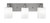 Toltec Lighting - 1163-BN-531 - Three Light Bath Bar - Edge - Brushed Nickel