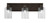 Toltec Lighting - 1163-ES-3002 - Three Light Bath Bar - Edge - Espresso
