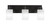 Toltec Lighting - 1163-ES-310 - Three Light Bath Bar - Edge - Espresso