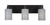 Toltec Lighting - 1163-ES-4062 - Three Light Bath Bar - Edge - Espresso